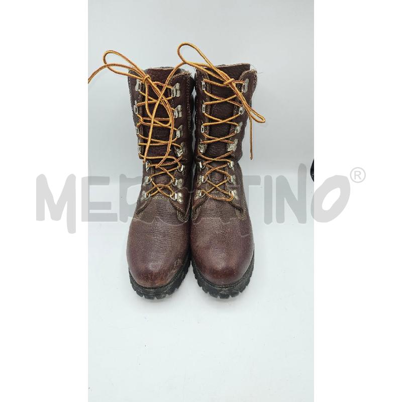 ANFIBI UOMO TIMBERLAND ALTI BORDEAUX PELLE STRINGFATI | Mercatino dell'Usato Burolo 1
