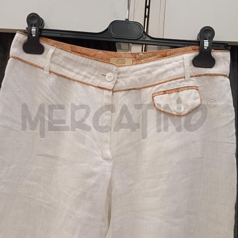 BERMUDA DONNA ALVIERO MARTINI  1 CLASSE BIANCO | Mercatino dell'Usato Burolo 3