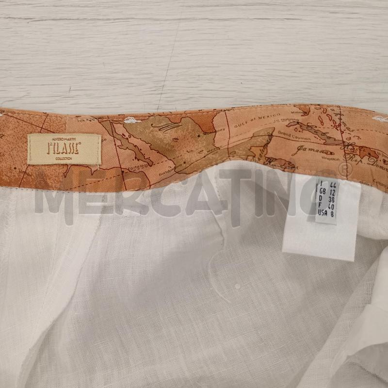 BERMUDA DONNA ALVIERO MARTINI  1 CLASSE BIANCO | Mercatino dell'Usato Burolo 4