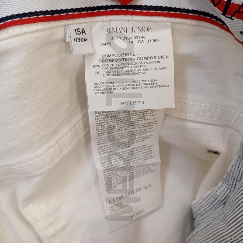 BERMUDA UOMO ARMANI BIANCO | Mercatino dell'Usato Burolo 4