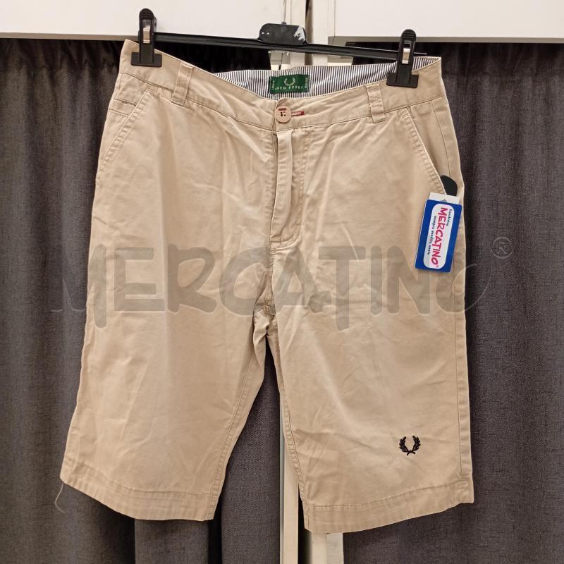 BERMUDA UOMO FRED PERRY BEIGE COTONE | Mercatino dell'Usato Burolo 1