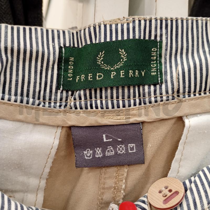 BERMUDA UOMO FRED PERRY BEIGE COTONE | Mercatino dell'Usato Burolo 4