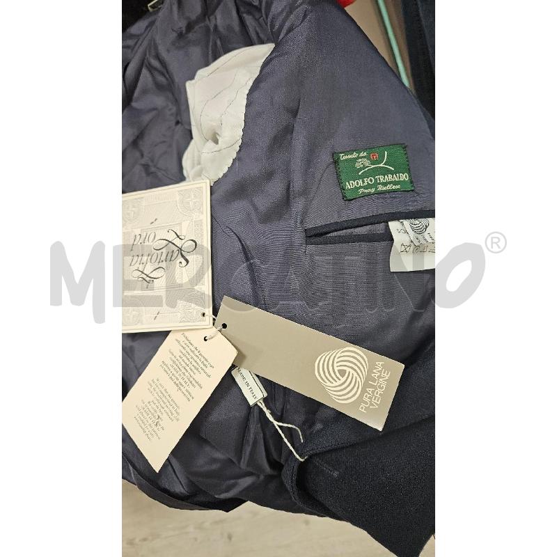 BLAZER DONNA ADOLFO TRABALDO BLU VINTAGE LANA | Mercatino dell'Usato Burolo 3