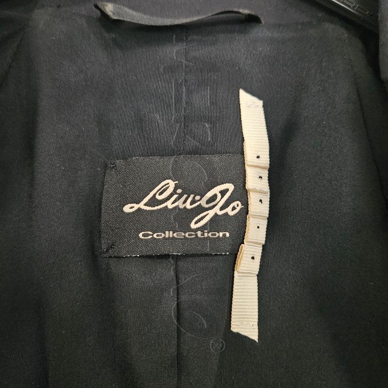 BLAZER DONNA LIUJO NERO RICAMI A VISTA IN RILIEVO  | Mercatino dell'Usato Burolo 4
