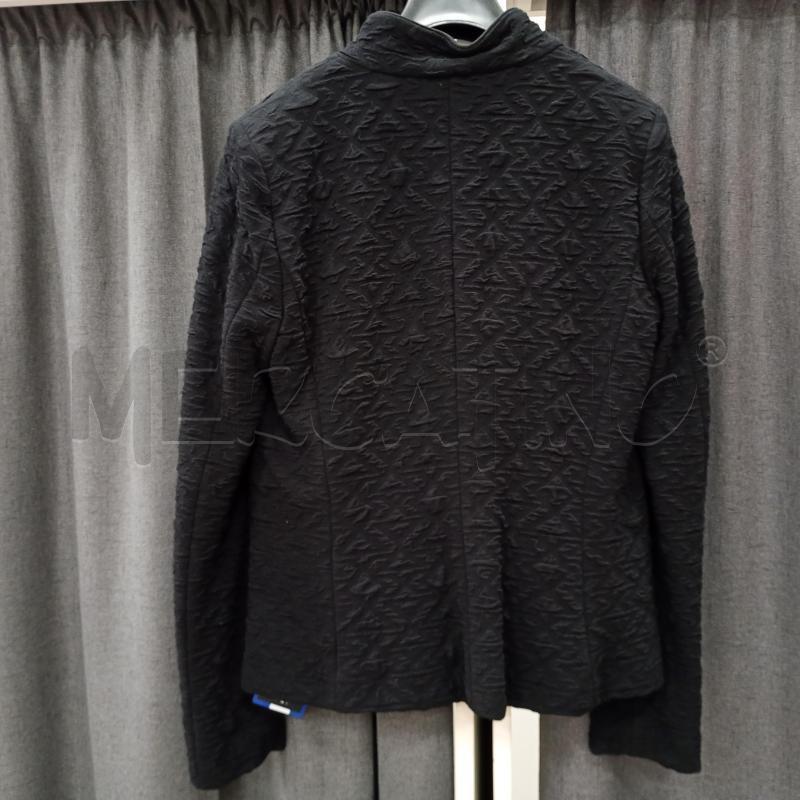 BLAZER DONNA MARELLA NERO LAVORAZIONE PIEGHE | Mercatino dell'Usato Burolo 2