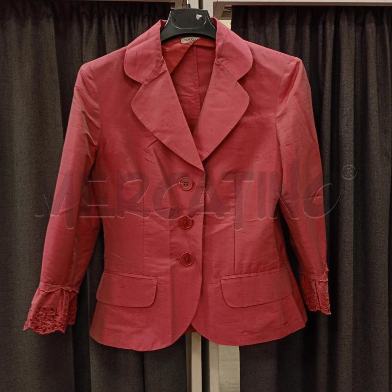 BLAZER DONNA MAXCO ROSA FRAGOLA | Mercatino dell'Usato Burolo 1