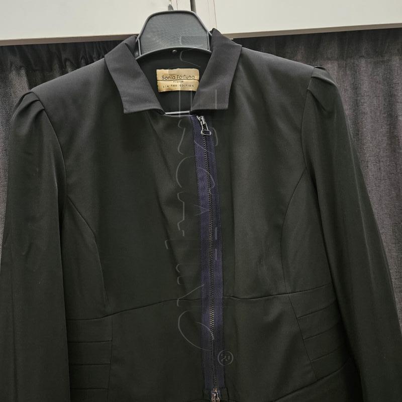 BLAZER DONNA SONIA FORTUNA TESSUTO TECNICO ZIP FRONTALE | Mercatino dell'Usato Burolo 3