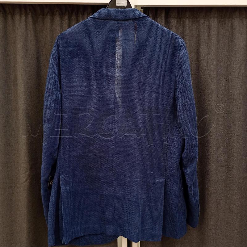 BLAZER UOMO MONTEDORO BLU SFODERATO DESTRUTTURATO | Mercatino dell'Usato Burolo 2