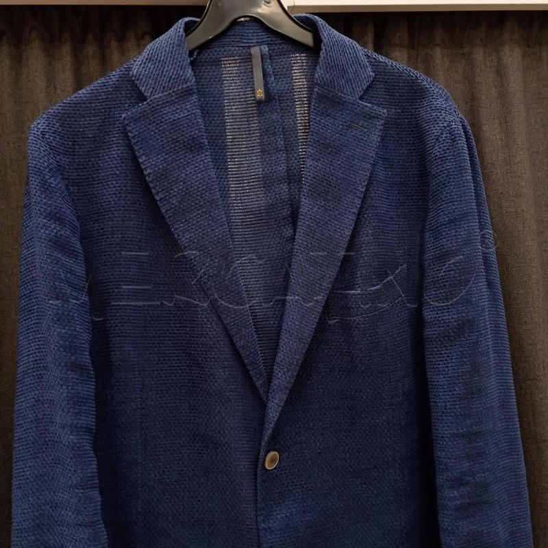 BLAZER UOMO MONTEDORO BLU SFODERATO DESTRUTTURATO | Mercatino dell'Usato Burolo 3