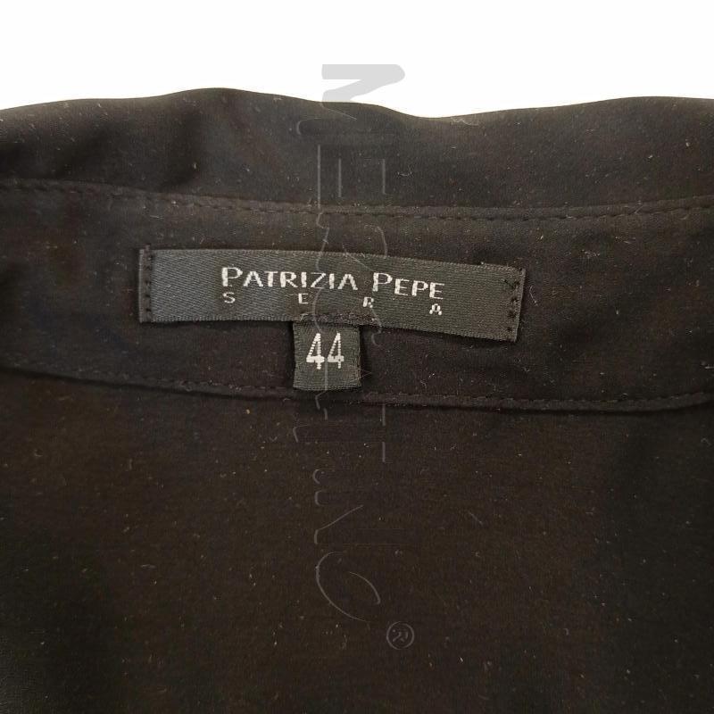 BLUSA DONNA PATRIZIA PEPE NERA CON BOTTONI | Mercatino dell'Usato Burolo 4