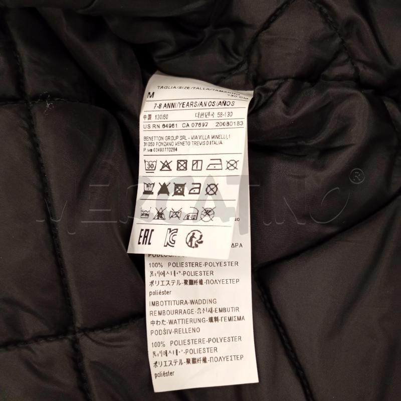 BOMBER BAMBINO BENETTON VERDE MILITARE NERO | Mercatino dell'Usato Burolo 5