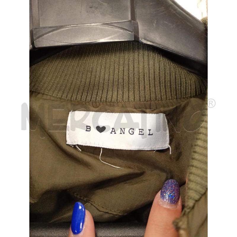 BOMBER DONNA B ANGEL VERDE MILITARE TRAPUTATO | Mercatino dell'Usato Burolo 4