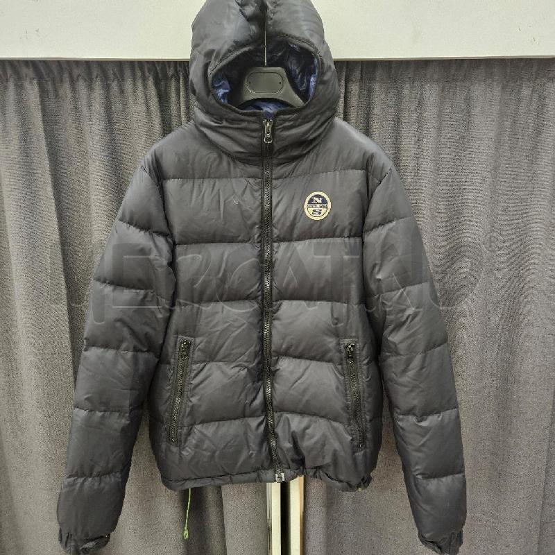 BOMBER UOMO NORTHSAILS NERO TRAPUNTATO CAPPUZZIO ZIP | Mercatino dell'Usato Burolo 1