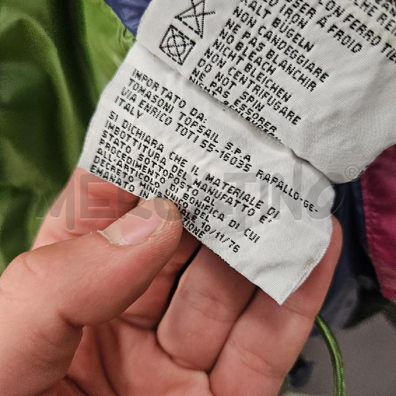 BOMBER UOMO NORTHSAILS NERO TRAPUNTATO CAPPUZZIO ZIP | Mercatino dell'Usato Burolo 3