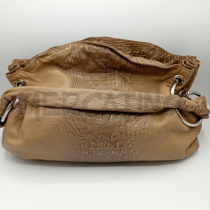 BORSA APE REGINA MARRONE PELLE | Mercatino dell'Usato Burolo 2
