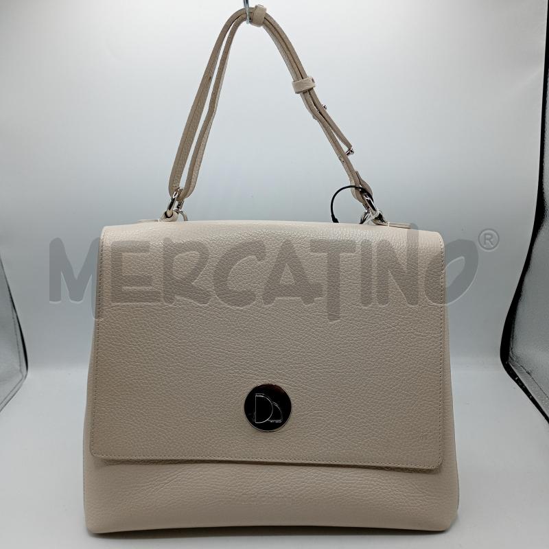 BORSA A MANO TRACORLLA BALDININI BEIGE CHIARO | Mercatino dell'Usato Burolo 1