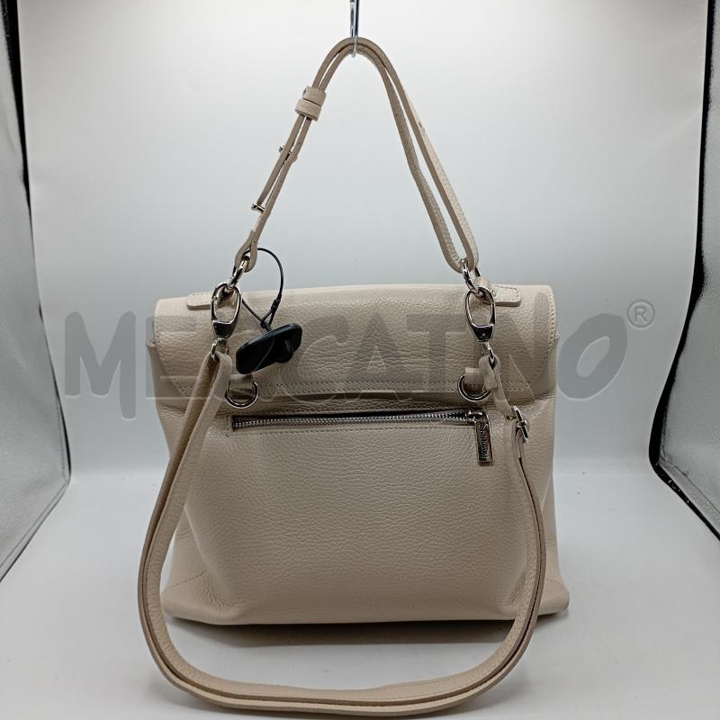 BORSA A MANO TRACORLLA BALDININI BEIGE CHIARO | Mercatino dell'Usato Burolo 2