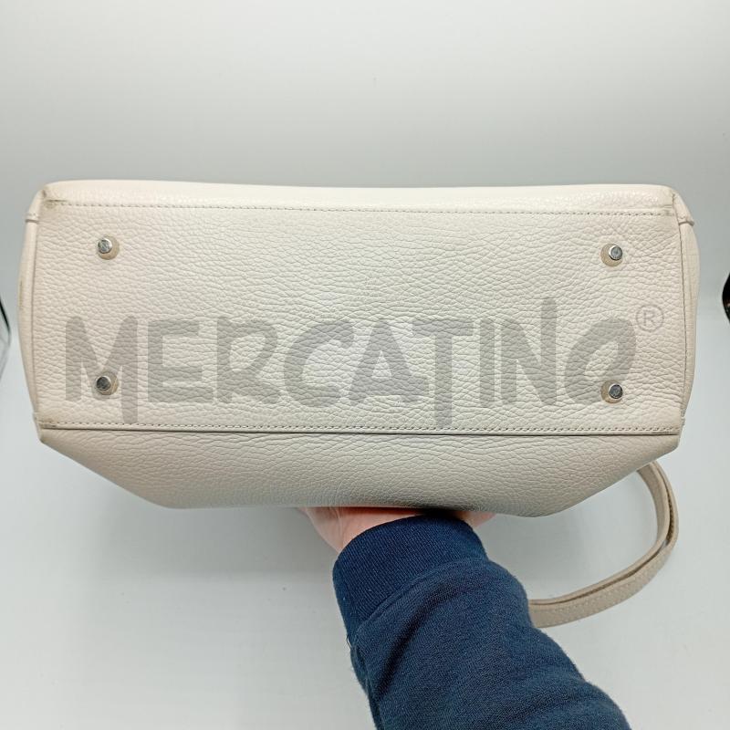 BORSA A MANO TRACORLLA BALDININI BEIGE CHIARO | Mercatino dell'Usato Burolo 4