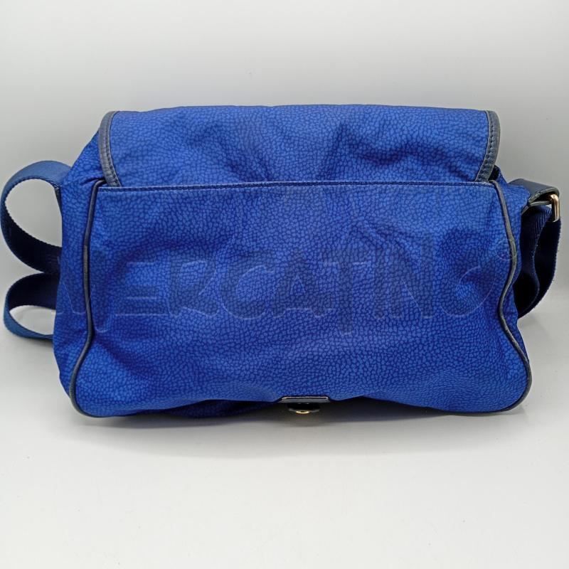 BORSA BORBONESE BLU TRACOLLA USURA ANGOLI INFERIORI | Mercatino dell'Usato Burolo 2