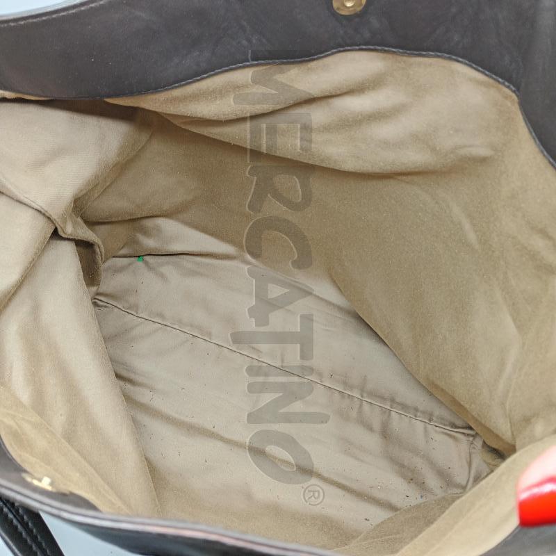 BORSA DONNA BALLY MARRONE CUOIO SHOPPER | Mercatino dell'Usato Burolo 3