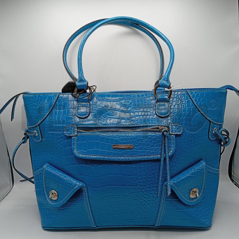 BORSA DONNA BENETTON TURGUESA CON TASCA | Mercatino dell'Usato Burolo 1