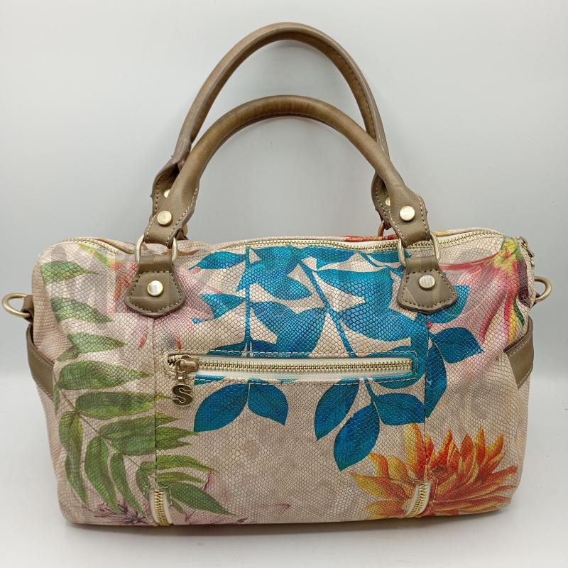 BORSA DONNA DESIGUAL AVANA CON FIORI ARANCIO | Mercatino dell'Usato Burolo 2