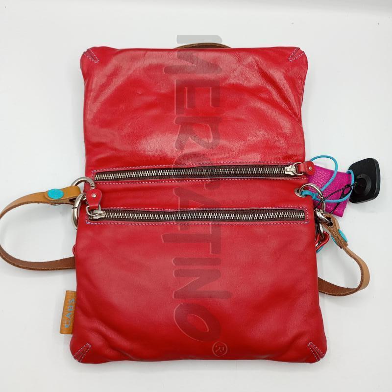 BORSA DONNA GABS ROSSA CON TRACOLLA A MANO | Mercatino dell'Usato Burolo 3