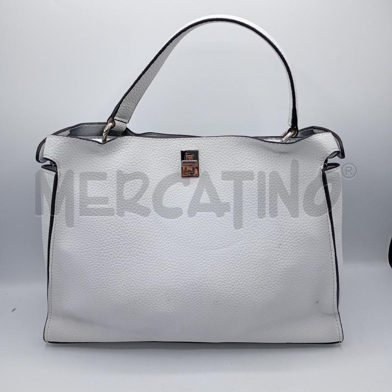 BORSA DONNA GUESS BIANCA CON TRACOLLA | Mercatino dell'Usato Burolo 2