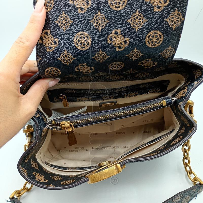 BORSA DONNA GUESS NERO  | Mercatino dell'Usato Burolo 3