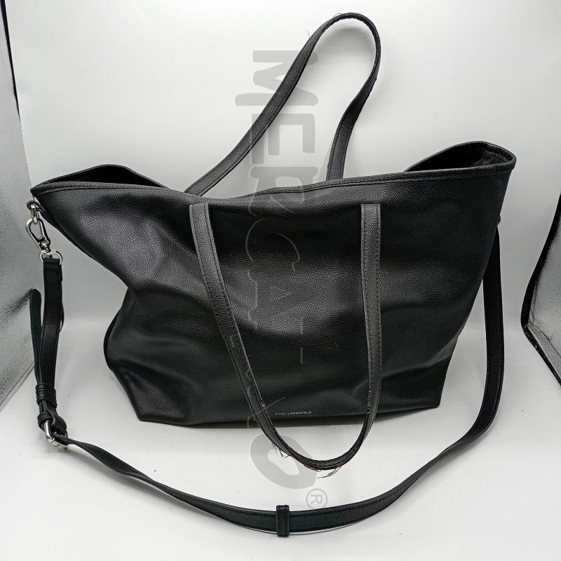 BORSA DONNA KARL LAGERFELD NERA CON OCHETTE INTERNA  | Mercatino dell'Usato Burolo 2