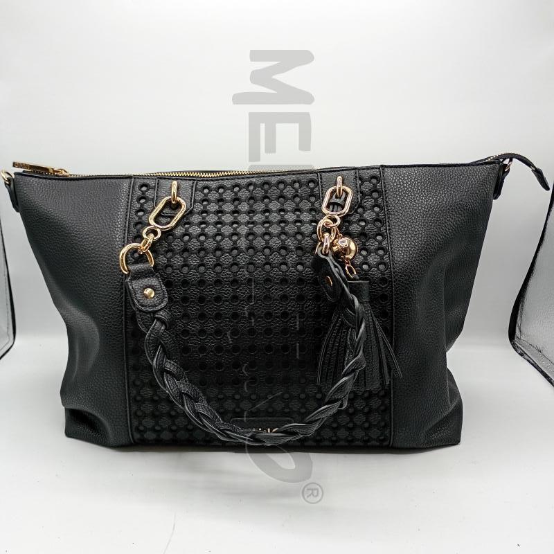 BORSA DONNA LIU JO NERA CON TRAFORATA | Mercatino dell'Usato Burolo 1