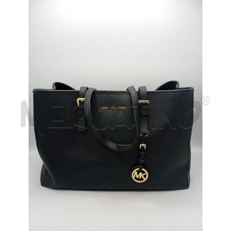 BORSA DONNA MICHAEL KORS NERE CON MANICI MORBIDI | Mercatino dell'Usato Burolo 1