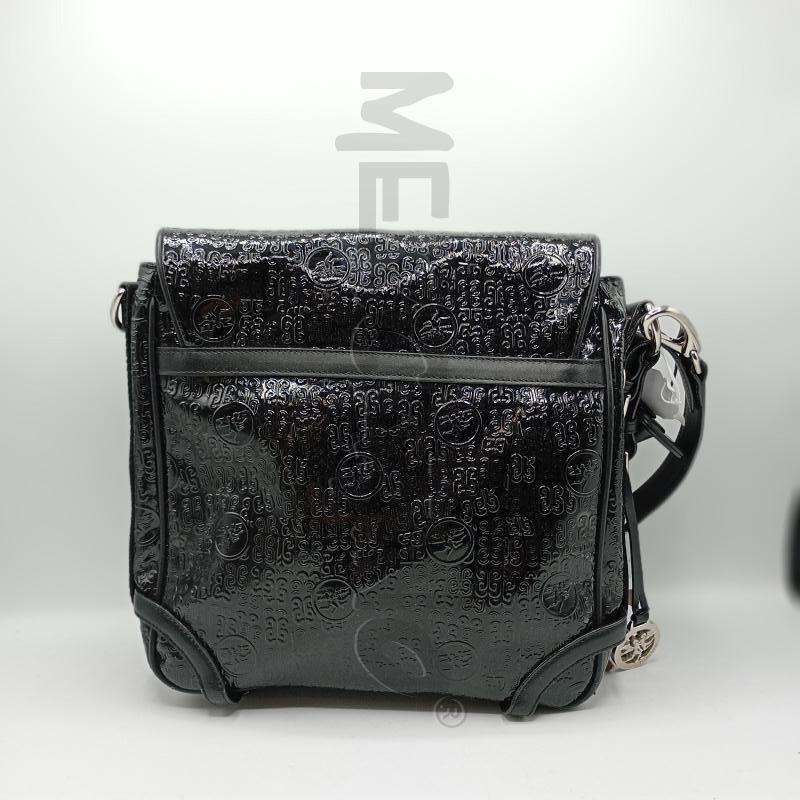 BORSA DONNA PIERO GUIDI NERO LOGO  | Mercatino dell'Usato Burolo 2