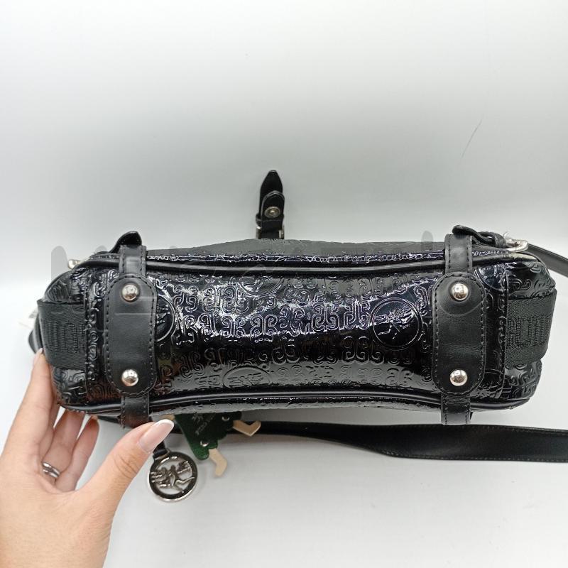 BORSA DONNA PIERO GUIDI NERO LOGO  | Mercatino dell'Usato Burolo 4