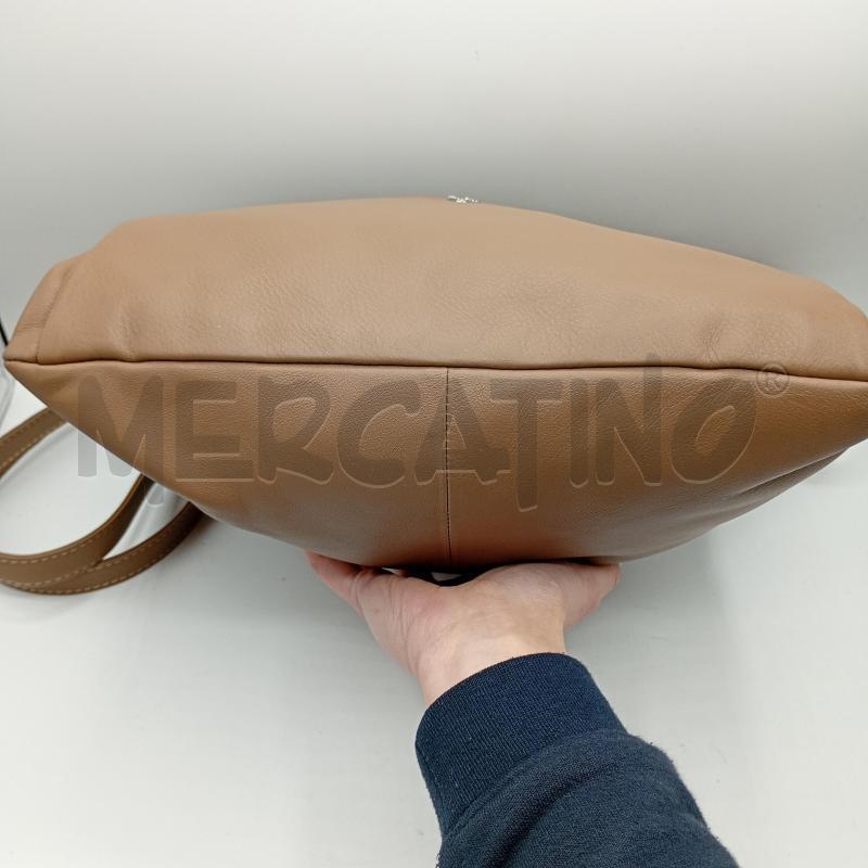 BORSA DONNA ROSSI FIRENZE MARRONE CHIARO | Mercatino dell'Usato Burolo 5