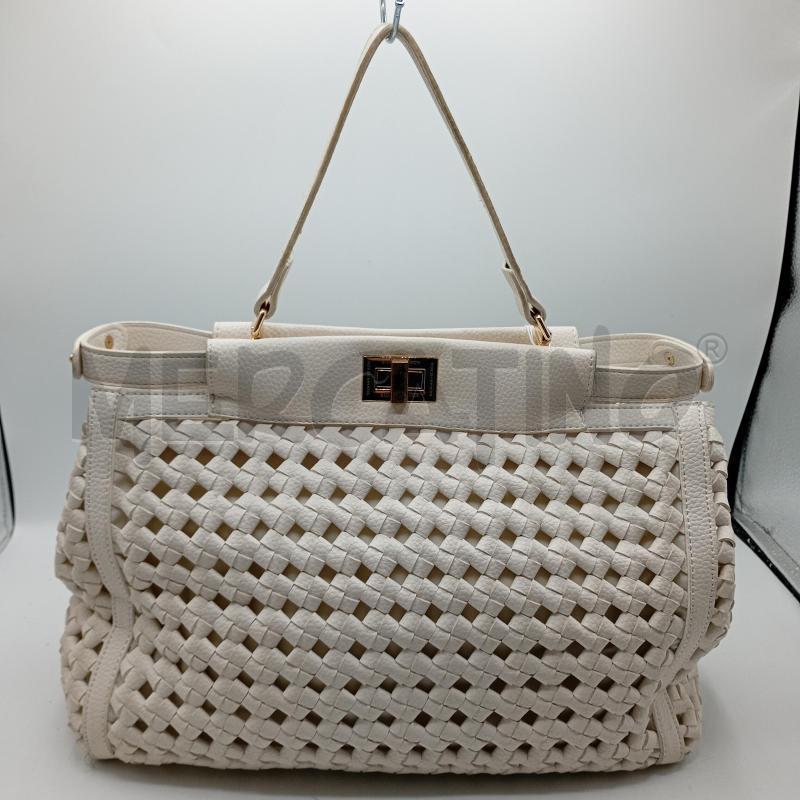 BORSA DONNA SILVIAN HEACH BIANCA TRICOT | Mercatino dell'Usato Burolo 1