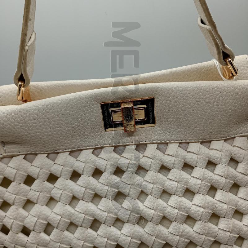 BORSA DONNA SILVIAN HEACH BIANCA TRICOT | Mercatino dell'Usato Burolo 3