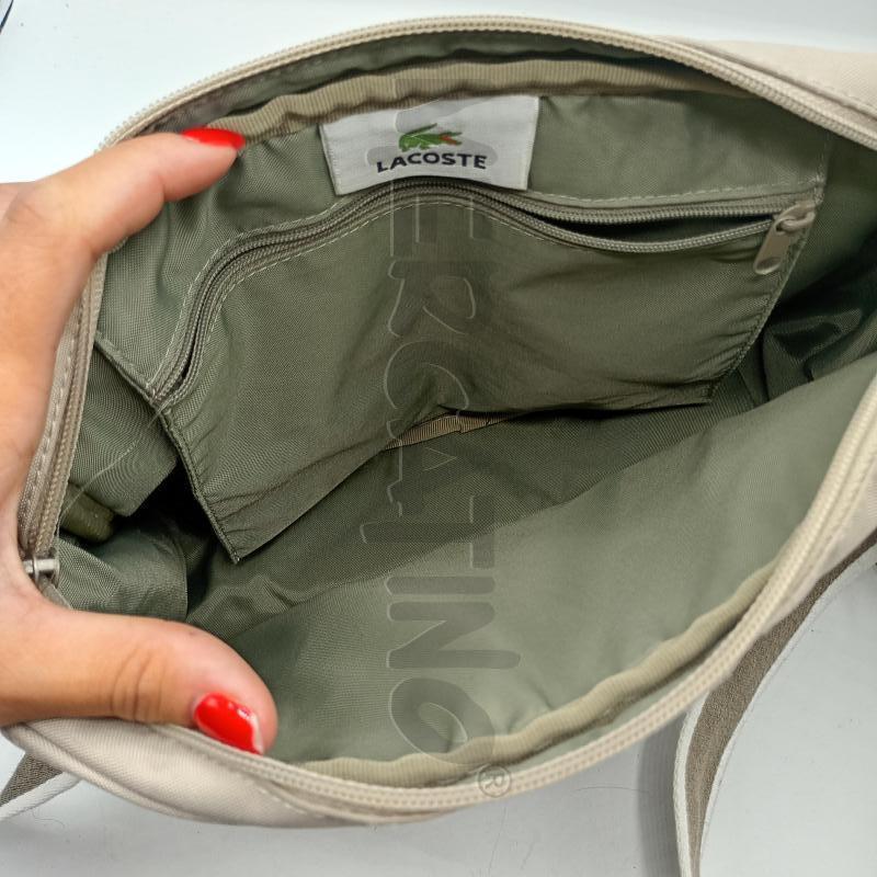 BORSA LACOSTE TRACOLLA BEIGE | Mercatino dell'Usato Burolo 3
