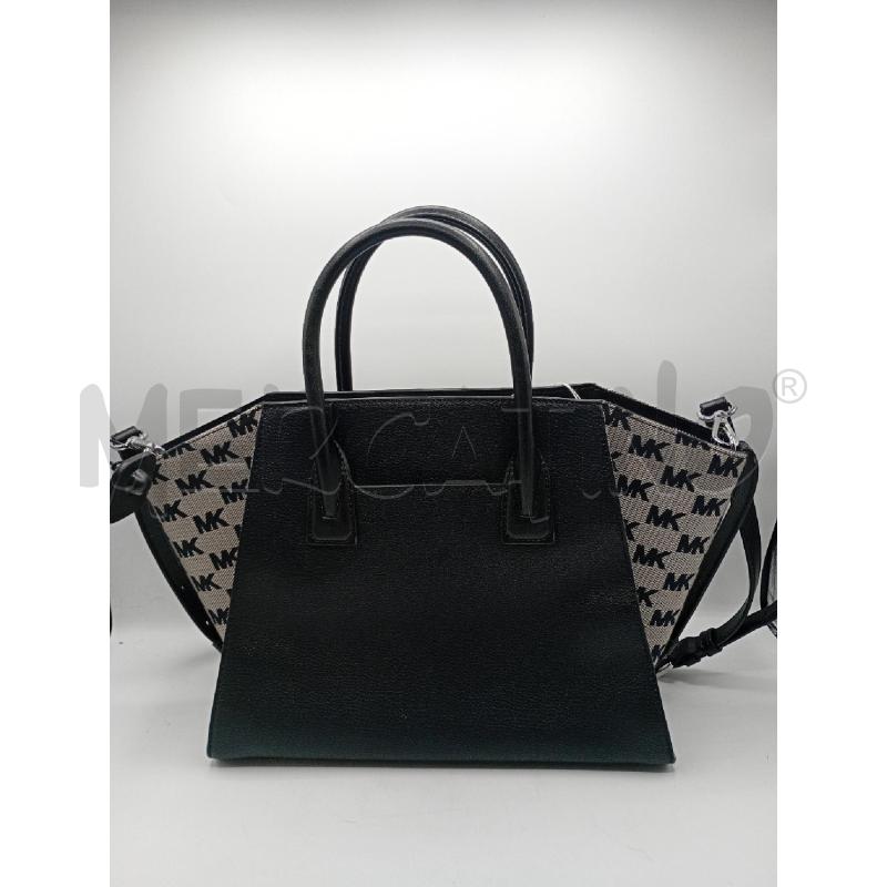 BORSA MICHAEL KORS IN PELLE NERA COM | Mercatino dell'Usato Burolo 2