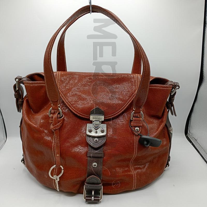 BORSA MOSCHINO MNARRONE CUOIO FIBIE ARGENTATE | Mercatino dell'Usato Burolo 1