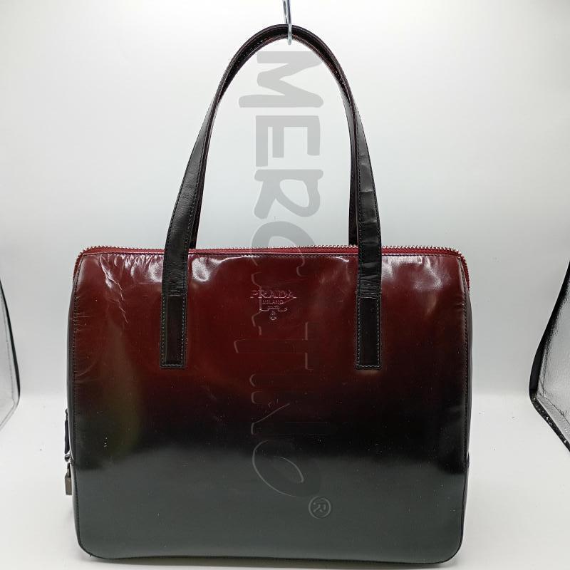 BORSA PRADA A MANO / SPALLA PRUGNA  | Mercatino dell'Usato Burolo 1