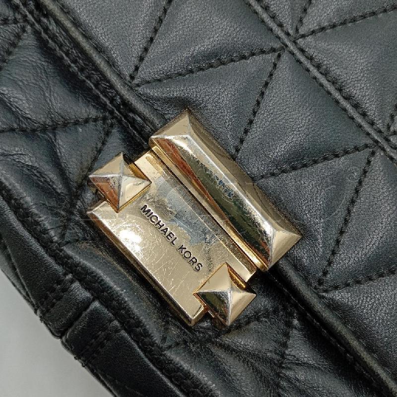 BORSETTA DONNA MICHAEL KORS NERO ECOPELLE CATENA DORATA | Mercatino dell'Usato Burolo 3