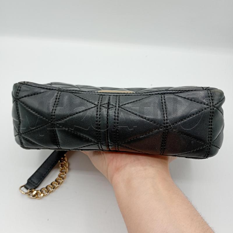 BORSETTA DONNA MICHAEL KORS NERO ECOPELLE CATENA DORATA | Mercatino dell'Usato Burolo 5
