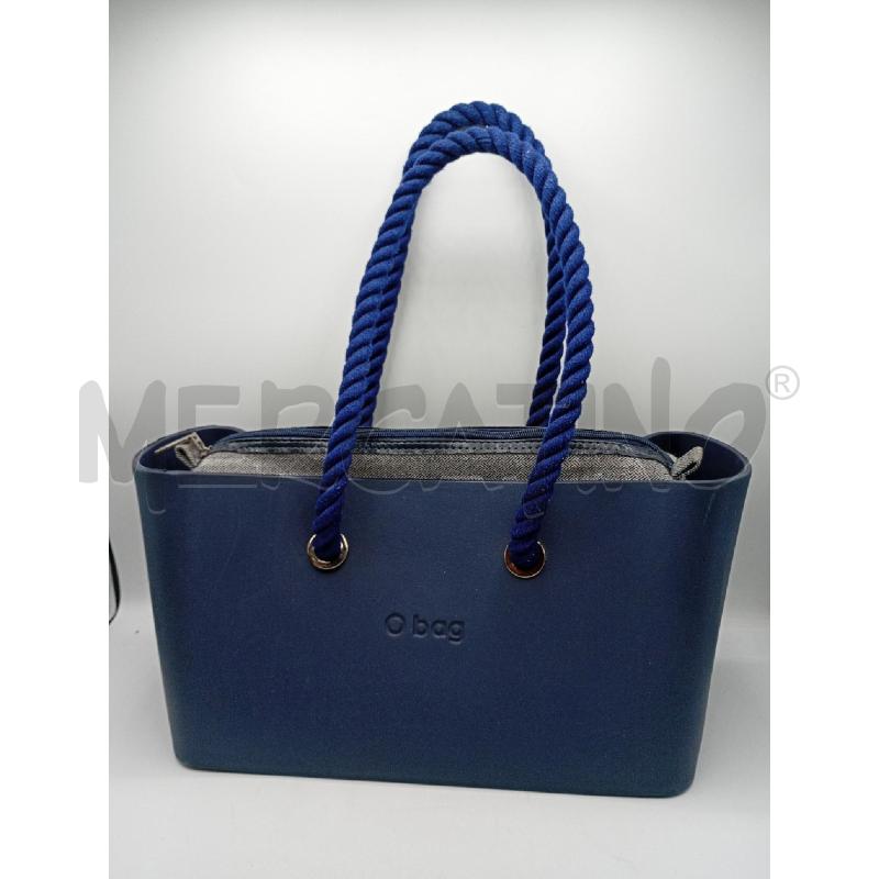 BORSETTA DONNA OBAG BLU SCURO MANICA BLU SCURO | Mercatino dell'Usato Burolo 1