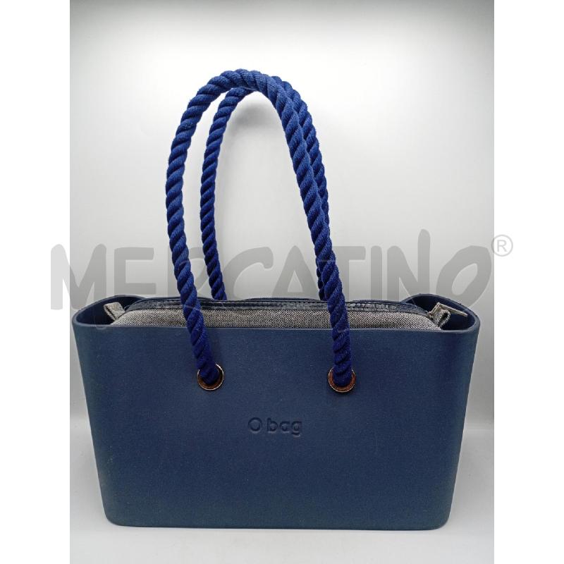 BORSETTA DONNA OBAG BLU SCURO MANICA BLU SCURO | Mercatino dell'Usato Burolo 2