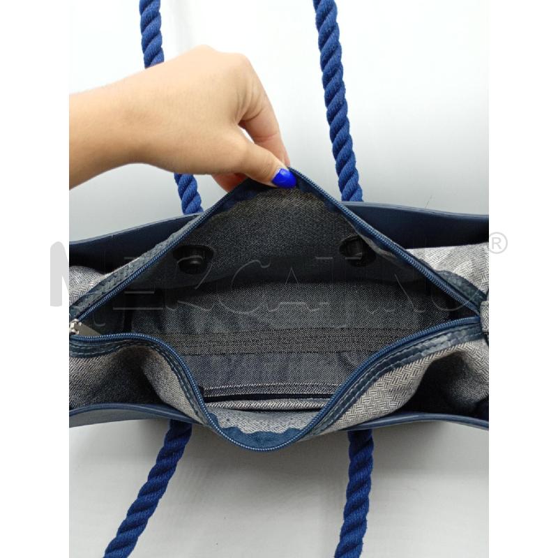 BORSETTA DONNA OBAG BLU SCURO MANICA BLU SCURO | Mercatino dell'Usato Burolo 3