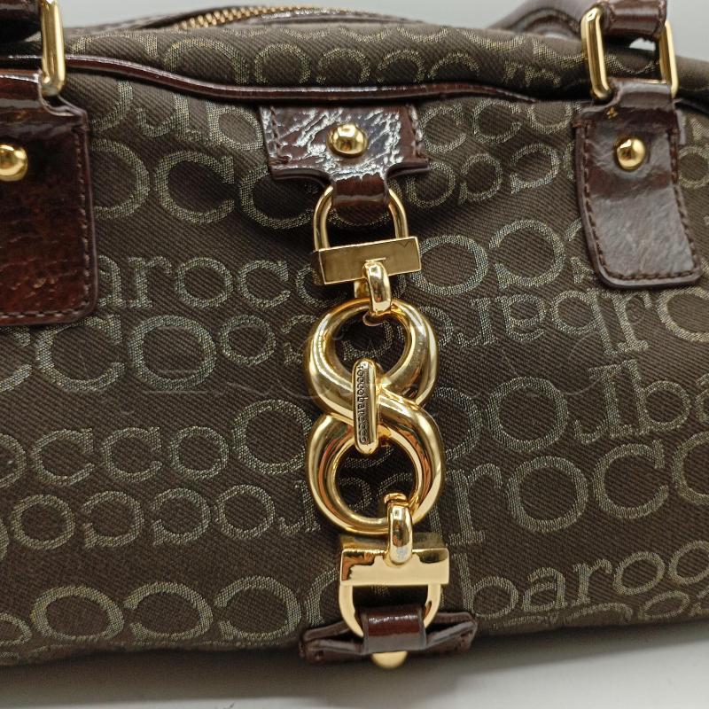 BORSETTA DONNA ROCCOBAROCCO MARRONE CON FIBIA DORATA | Mercatino dell'Usato Burolo 5