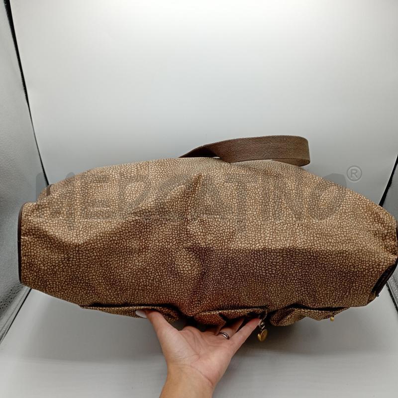 BORSONE BORBONESE MARRONE CON TASCA | Mercatino dell'Usato Burolo 4