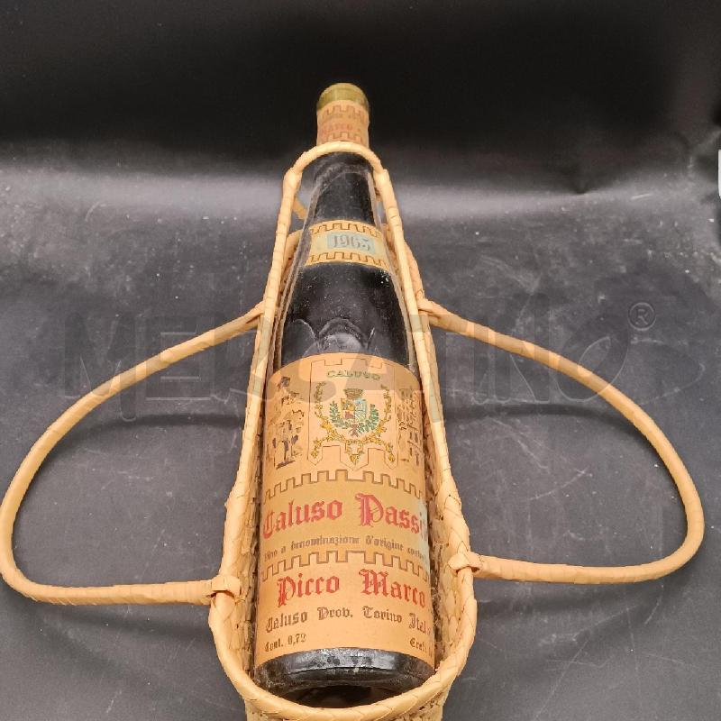BOTTIGLIA CALUSO PASSITO 1965 | Mercatino dell'Usato Burolo 1