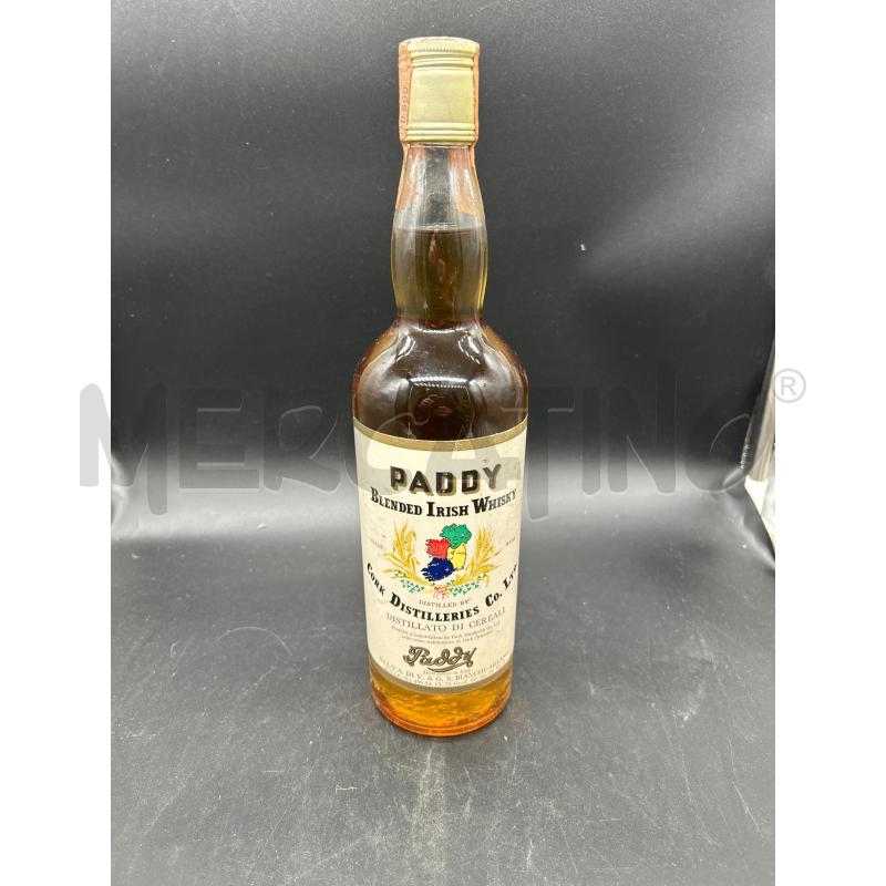 BOTTIGLIA PADDY BLENDED IRISH WHISKY | Mercatino dell'Usato Burolo 1